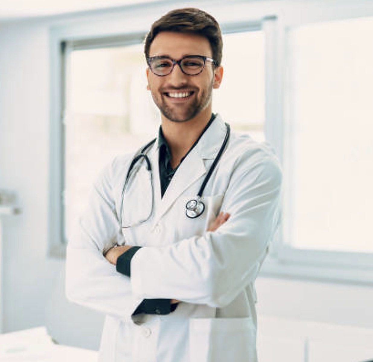 Portrait of Nivia's physician co-founder